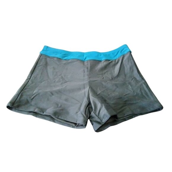 Tempt Me Size Medium 2-Piece Tankini V-Neck Ruched Top High-Waisted Boyshorts - Picture 5 of 11